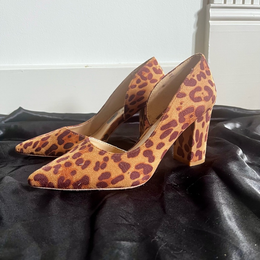Leopard Print Women's Heels